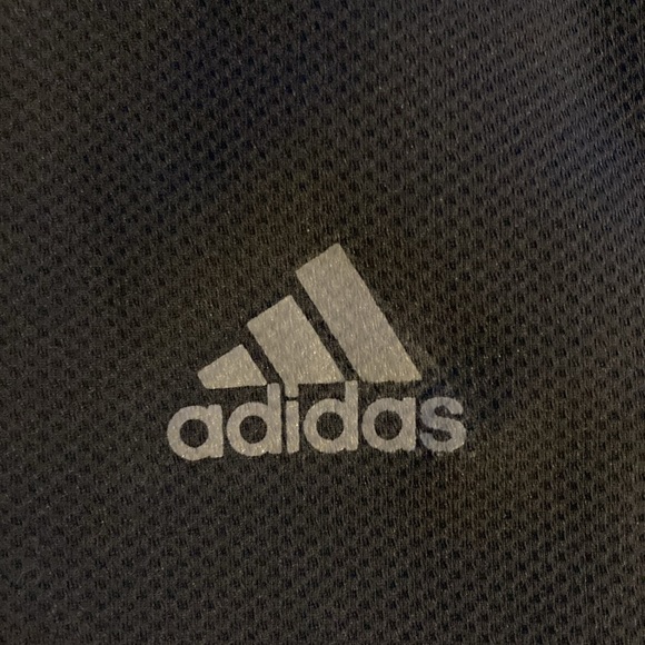 Adidas Charcoal Capri Sport Pant, Youth Sz M - Picture 4 of 5